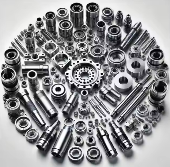 Customized Metal Parts Stainless Steel Aluminum Turning Cutting Milling Precision Rapid Prototype Machining Service CNC Parts